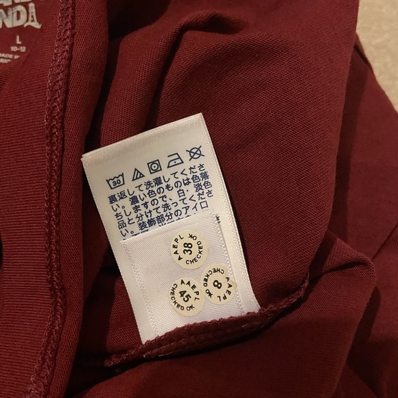 Lands End embroidered dinosaur tee-large 10-12 NWOT - Picture 7 of 7